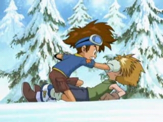 Taichi punches Yamato in the face!